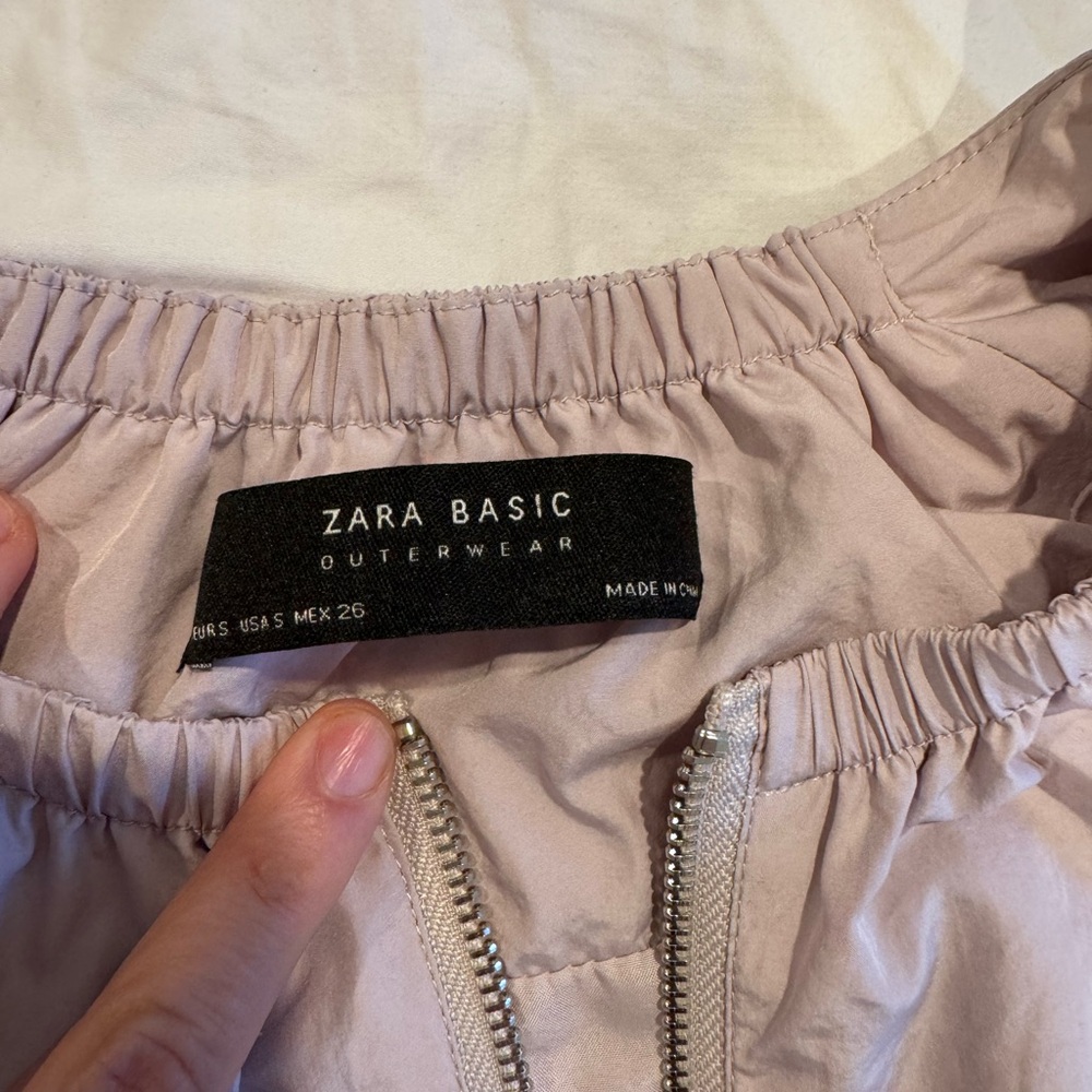 Zara Basic Blush Pink Outerwear - image 4